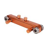 Alomejor Ponceuse de Selle pour écrou de Guitare, Outil de Polissage à Hauteur Réglable avec Roulements en Acier trempé, pour un Polissage D'écrou et de Selle Parfaitement Plat