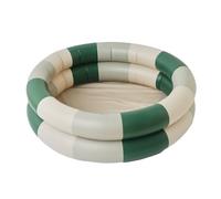 Alomejor Pool de Balle pour Enfants, 56 PVC Gonflable Tournable PVC avec Une Clôture de sécurité pour Les Tout-Petits Arrière en Plein Air en Plein Air (Green)