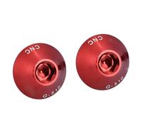 Alomejor Porte-bidon,Remplacement Rapide Boulon vélo Hexagonal Rouge for Cyclistes Amateurs Professionnels Route VTT