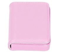 Alomejor Porte-Cartes de Visite en Cuir PU, Design élégant, Grande capacité, pour Les Gestionnaires de Bureau, Portable pour Hommes et Femmes (001#)