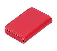 Alomejor Porte-Cartes de Visite en Cuir PU, Design élégant, Grande capacité, pour Les Gestionnaires de Bureau, Portable pour Hommes et Femmes (001#)