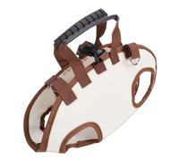 Alomejor Porte-Chien, Bandoulière Réglable avec Grande capacité et Ports de Ventilation pour Petits Animaux de Compagnie, Voyage Confortable (Taille S)