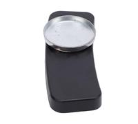 Alomejor Porte-Craie de Piscine, Boîte à Craie Magnétique Ronde et Carrée pour Queue de Billard avec de Ceinture pour Outil de Billard, Accessoires de (Black)