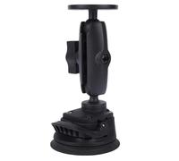 Alomejor Porte-vide à Double Boule Réglable avec Propriétés de Test Météorologique pour L'auteur de la Voiture Windish Tablet Support, Caoutchouc Industriel + Allocation en Aluminium + Nylon, 1 Paquet