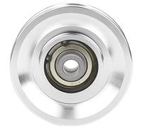 Alomejor Poulie de Remise en Forme 70 80mm Roue de poulie de roulement Universelle pour la pièce de Rechange Anti-Usure de Machine de câble d'équipement de Fitness de Gymnastique(80mm)