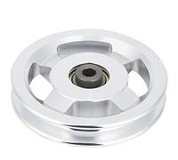 Alomejor Poulie Fitness en Alliage d'Aluminium 90mm - Roue Câble pour Appareils de Musculation, Diamètre d'Alésage 10,5mm, Haute Durabilité et Performance