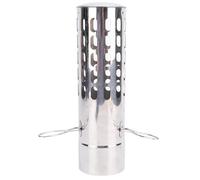 Alomejor Premium en Acier Inoxydable en Acier Inoxydable, une Arrestation D'étincelle, une Installation Sécurisée, Protège contre les étincelles pour les Tuyaux de Poêle à Bois Barbecue (76x260mm /
