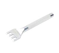 Alomejor Prong Punch Tool, 3mm High Speed Steel Design (4 dents)