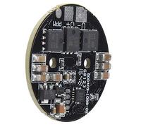 Alomejor Propulseur sous-Marin ESC 30A Bidirectionnel sans Balais pour | Variateur de Vitesse électronique Réversible 12V 24V, 3-6S 25.2V , 15A Continu 30A Crête, Carte Ronde 29.1mm, Compatible