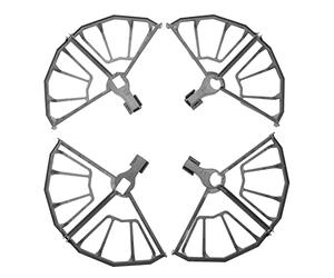 Alomejor Protecteur de Protection D'hélice à Structure de Ligne Plate Polygone pour 2 Pro Gris pour Une Expérience de Vol en Toute sécurité