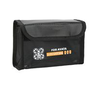 Alomejor Protecteur Explosion Proof Bay Mystical/Fantasy Archhant Pirche de sécurité pour Le Test de Chaleur pour -aavata Drones Noirs (3 Batterie)