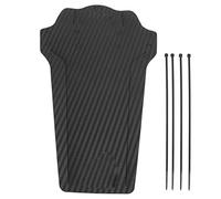 Alomejor Protection des Boues Arrière Avant du Vélo - Fenders Non Slip Design Universel Bicycle étanche Résistant à l'usure Imperméable (Style Fibre de Carbone)