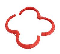 Alomejor Protection D'hélice pour AVATA 2, Housse de Protection Légère Anti-Collision pour Drone, Absorbant Les Chocs, avec Matériau TPU, pour AVATA 2 (Rouge)