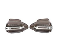 Alomejor Protège-mains de Moto, Protège-mains de Protection Coupe-vent en Alliage D'aluminium Haute Résistance pour la Plupart des Motos, avec Pièces D'extension et Supports de Rétroviseurs