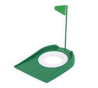 Alomejor Putting Green Regulation Cup Hole Flag Indoor Home Yard Outdoor Practice Training Trainer Aids