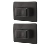 Alomejor PVC Kajak Navation Basic Anti-Ainging Boat Accessoires, Support de Inventory/Share de Bateau Compactement Gonflable pour Le Corps (Black)