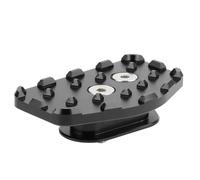 Alomejor Rallonge de Levier de Frein CNC en Alliage d'aluminium, Coussinet d'extension de Levier de Frein 75 X 45 X 20 Mm, Antidérapant, Zone de Contact Plus Grande, Installation Facile pour les