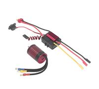 Alomejor RC Car Brushless ESC, 2838 Brushless Motor et 35A Brushless ESC Set pour 1/14 1/16 RC Car (5800KV)