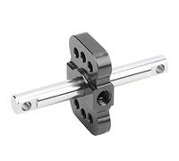 Alomejor RC Différentiel RC Caissier Caissier pour Un Traitement Stable Simulation Haute Simulation pour Le Remplacement et Ajuster la Mise à Jour de la Voiture à Barre Oblique (Black)