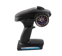 Alomejor Récepteur émetteur RC, Contrôleur Radio 3CH 2.4G avec sensibilité 1024 Go et Anti-interférence, pour Voitures RC, Bateaux, Véhicules