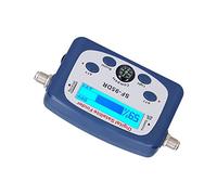 Alomejor Recherche de Satellite Portable avec Buzzer électronique et Boussole pour Camping et Installation en Plein Air, Matériau ABS, 950-2150 MHz, 1 unité