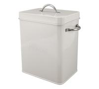 Alomejor Récipient de Buanderie en Métal avec Poignées Doubles Latérales et Cuillère pour Lessive en Poudre, Boîte de Rangement de Détergent à Lessive de Ferme pour Buanderie,