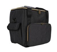 Alomejor Record D'épaule Portable Carry Organizer Bag 45pcs Storage Case Music Festivals