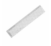 Alomejor Règle de Peinture en Strass en Acier Inoxydable, Grilles Durables, Stylo à Pointe pour Bricolage 5D, Lisseur de Strass soigné pour Débutants et Professionnels (Règle fleur de prunier (140))