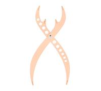 Alomejor Règle de Rapport D'or des Sourcils 1:0,618, Matériau en Acier Inoxydable Antirouille, Règle de Marquage des Sourcils pour Créer une Forme D'oeil Attrayante, Facile à Transporter pour les