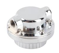 Alomejor Régulateur de Pression de Carburant Universel, Kit de Pompe à Carburant de Carburateur Réglable en Métal, 1,5-5 Psi pour Applications de Carburateur Simple et Double