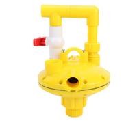 Alomejor Régulateur de Pression de Distributeur d'eau de Poulet, Soupape de Réduction Agricole Efficace pour Volaille, Régulateur Automatique de Conduite d'eau D'abreuvoir pour Fermes en Plastique