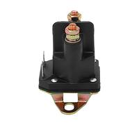 Alomejor Relais Solénoïde de Démarreur 12 V 100 A 4 Bornes en Métal ABS Solénoïde de Démarrage pour Remplacement de Tracteur de Pelouse pour 72506153
