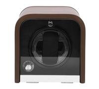 Alomejor Remontoir de Montre, Design en Bois avec éclairage LED, 5 Modes Réglables pour Le Rangement Automatique et Mécanique des Montres à la Maison et au Bureau