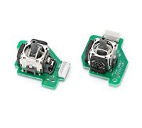 Alomejor Remplacement de Bascule de Joystick 3D de Haute qualité pour Manette de Jeu Wiiu, Pièces de Module D'installation Facile, 2 Unités