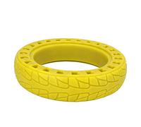 Alomejor Remplacement des Pneus en Nid d'abeille à Rouleaux Pratiques pour Les électromutrückers de 8,5 Pouces (Yellow)