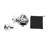 Alomejor Rendu à la Baitcasting, Bobine de Pêche avec Un Rapport de Vitesse de 10 Kg de Traînée de 7,2: 1 Adaptée à la Pêche à la Traîne en Eau Salée