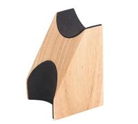 Alomejor Repose-cou de Guitare en Bois, Support Antidérapant Réglable en Hauteur à 2 Hauteurs avec Rembourrage en éponge Douce pour Guitare électrique Acoustique, ukulélé, Banjo, Mandoline