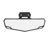 Alomejor Rétroviseur Central UTV, ABS et Verre, Rétroviseur Convexe UTV avec Pivot à 360 Degrés et Anti-vibration, Incassable pour les Pilotes Tout-terrain pour 2020 à 2024