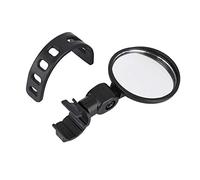Alomejor Rétroviseur de vélo Miroirs de Vélo Vélo Cyclisme Rétroviseurs Réglable Rotatif Guidon Monté Verre Miroir Convexe pour Montagne Vélo de Route