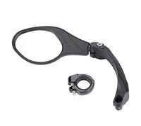 Alomejor Rétroviseur Vélo 360° Réglable pour Guidon Arrière - Miroir Pliable Anti-Vibration, Compatible Gauche/Droite, Convient VTT et Vélo de Route, Sécurité Routière Cycliste