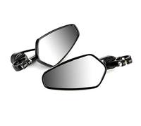 Alomejor Rétroviseurs de Moto, Rétroviseur Réglable en Aluminium pour GROM MSX125 Z125 Z650 MT03 MT09