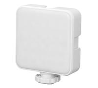 Alomejor RGB Video Light with Color Temperature Adjustment (White) | CRI 95+, rechargeable par , 9 effets de scène, 8 niveaux de luminosité, excellent pour la photographie