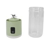 Alomejor Ricarable Ricarable Smulation USB USB Cup 500 Ml de Grande capacité pour Déplacer les Smoothies de Fruits (GREEN)