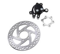 Alomejor Rotor de Frein à Disque vélo 140 mm - Rotor en Acier Inoxydable avec Conception Creuse, Structure Flottante et Fixation 6 Trous, Compatible avec vélos de Route, VTT et Gravel