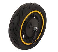 Alomejor Roue Avant de Scooter électrique de 10 Pouces avec Roue de Remplacement de Scooter de Frein à Tambour pour Accessoires Max G30