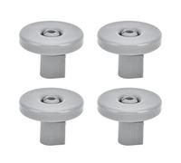 Alomejor Roue de Remplacement pour Lave-vaisselle en PP, 40mm, 4 Pièces, Roue de Support Inférieur pour AEG Favori, Largement Application, Hôtel et Restaurant