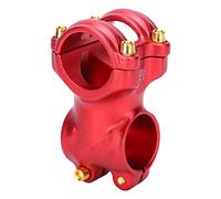 Alomejor Roue en Alliage en Aluminium - Spoint de Vélo 31,8 Mm / 1,3 Pouce Diamètre de Fourche Avant ± 7 ° 45 Mm Longueur Longueur de la Tige du Guidon Court pour la Route et Les Vélos de Montagne