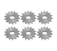 Alomejor Rouge de Pignon de Chaîne de 6 Pcs, 14 Dents Inner Dia Diapycle Maintenance et Réparations Roue D'entraînement Arrière