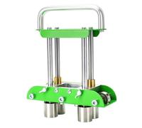 Alomejor Rouleau de Bord en Métal, Outil de Pliage en Acier à Grande Vitesse pour Toiture en Métal, Rouleau de Bord en Plaque d'acier en Cuivre et en Aluminium 0-90 Degrés avec Ciseaux pour Une