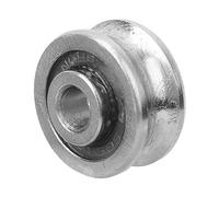 Alomejor Roulement à Gorge en U 5x17x8mm, Acier Haute durabilité pour | Construction en acier inoxydable, Conception résistante à la rouille, Précision pour les machines à broder
